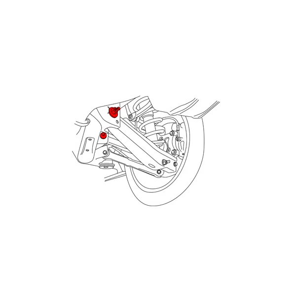 Kit de ajuste de inclinación/puntera trasera SPC 87430 para Camaro, Caprice, SS, Pontiac G8 Foto 2 de 2