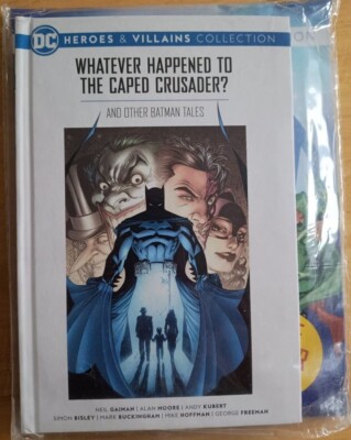 DC Heroes & Villains - Whatever happens to the caped Crusader With Poster - Sealed