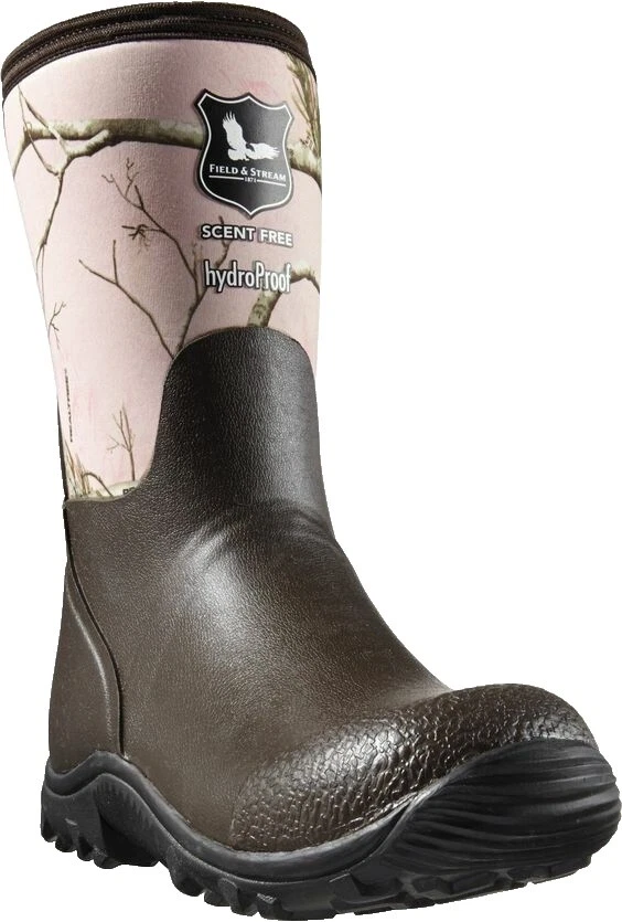 Rubber Boots With Scent Control Hunting Footwear