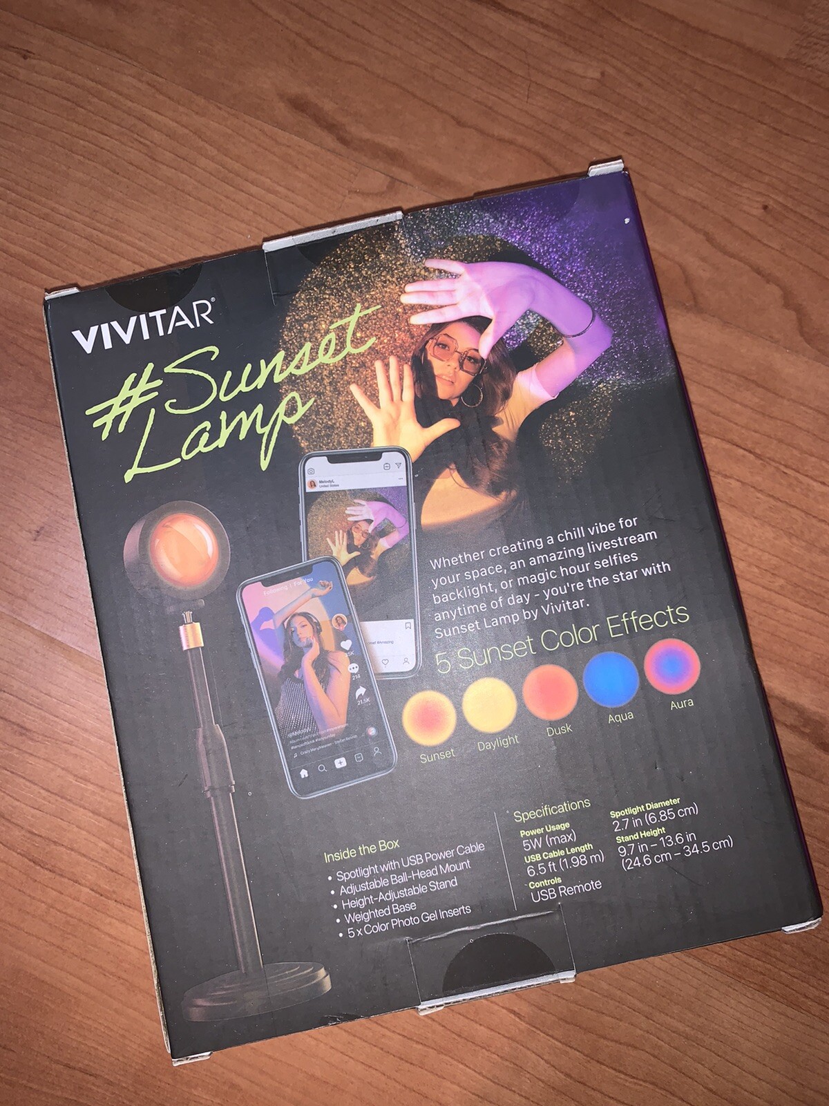 vivitar sunsetlamp VLOG & PODCAST 5 sunset color effects eBay