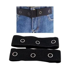 1 Pair Pants Button Extenders Snap Button Detachable Multi Use for Pants Jeans