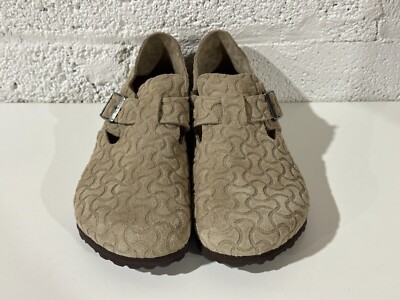 靴 BIRKENSTOCK BEAMS Boston BEAMS x Birkenstock Boston Black Suede Leather Pre-Order