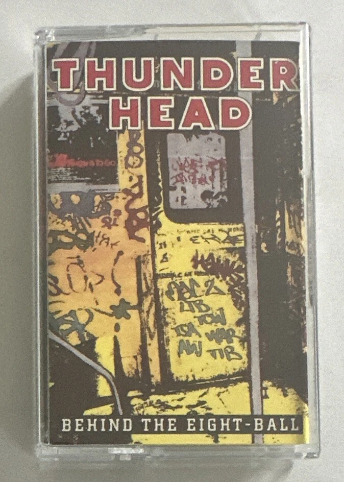 Thunderhead ~ Behind the Eight Ball Cassette Tape Enigma 7735754 EX / M Foto 2 de 4