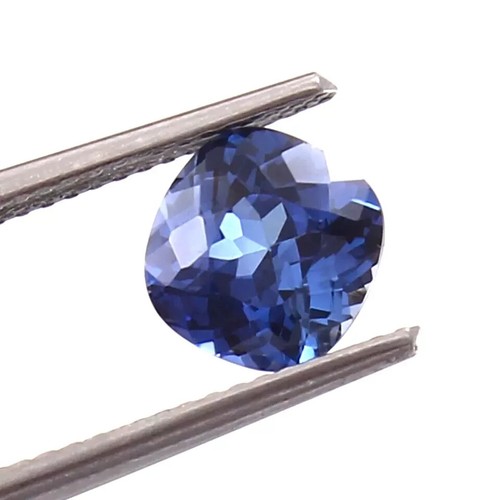 AAA+ Natural Ceylon Blue Sapphire Loose Cushion Gemstone Cut 10X10 MM - 6.10 CT