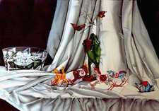 LADY OF SPAIN - Beautiful Mint Serigraph S/N By P. S. Gordon