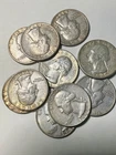 90% Silver Washington Quarter Average Circulated Random Date - FREE SHIPPING