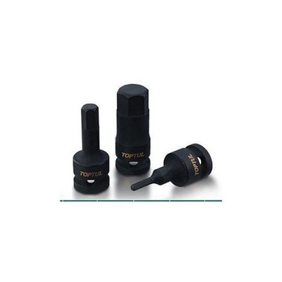 6-Kant Schlag-Stecknuss TOPTUL 1/2 zoll 17 mm