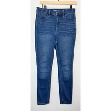 Madewell Curvy High Rise Skinny Jeans Womens 28 Medium Wash Stretch Denim