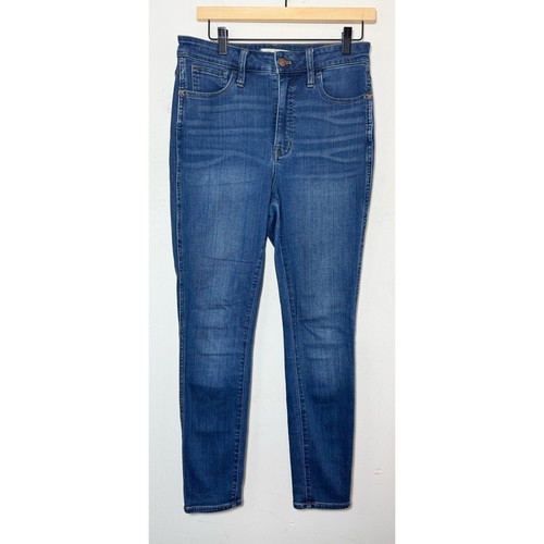 Madewell Curvy High Rise Skinny Jeans Womens 28 Medium Wash Stretch Denim