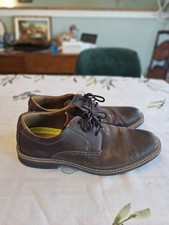 Florsheim Men's Norwalk Brown Leather Oxfords - Size 11.5 Classic Casual Style