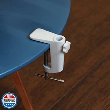 RTNLIT Universal C Shape Table Mounting Clamp for Microphone Susp