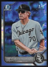 2022 Bowman Draft Sapphire Edition #BDC-180 Jonathan Cannon