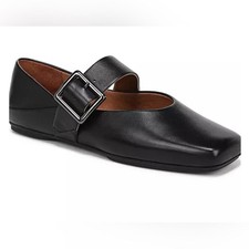 Franco Sarto Oakes Square Toe Ballerina Flats Sz 5.5