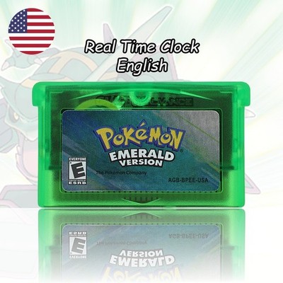 Pokemon Emerald (Nintendo Gameboy Advance, 2005) GBA Authentic New Battery Works
