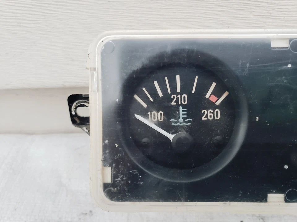 Cuadro de instrumentos calibre tablero central Jeep YJ Wrangler 87-91 RELOJ cinco medidores Foto 4 de 4