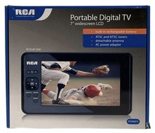 RCA RTV86073 Portable 7" Widescreen LCD Digital TV - Brand New
