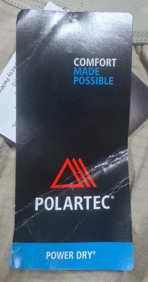 Cajones para gofres ADS Polartec peso medio L2 Gen III clima frío medio largo nuevos con etiquetas  Foto 2 de 4