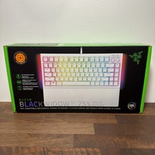 Razer Blackwidow V4 75 RGB Mechanical Gaming Keyboard White - NEW