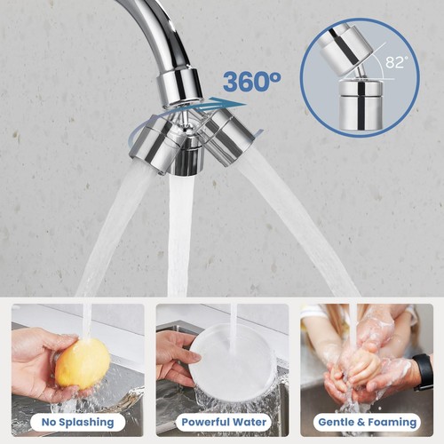 Wall Mount Kitchen Sink Faucet Wall Mounted Kitchen Faucets 8 Inch Center Dou... - Picture 4 of 9
