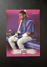 2025 Topps Stadium Club - Sammy Sosa #46 Pink Foil