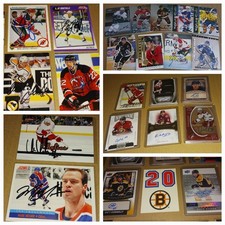 NHL AUTO LOT (24+) HOF IPs MARK MESSIER, ROBITAILLE, CHELIOS, SHANAHAN *C-LIST*