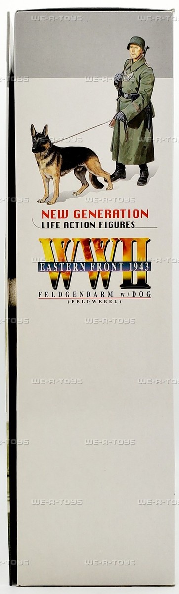 DRAGON WWⅡ EASTERN FRONT 1943 Gustav Dragon WWII Eastern Front 1943 Feldgendarm Gustav w/dog