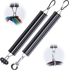 2PC 16in Double Tender Spring Kit Trailer Air Lines w Hose Holder Clamp