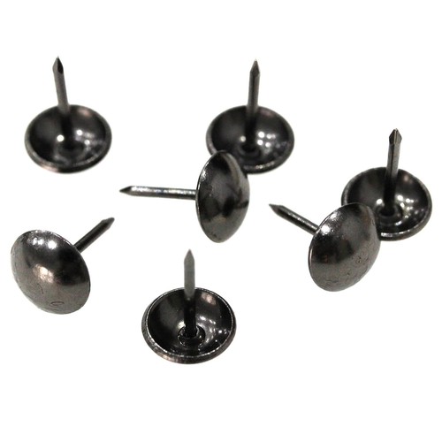 500Pz Punte per Tappezzeria, Spille Chiodi per Mobili Decorativi 17X11MM Metallo Nero... - Foto 7 di 7