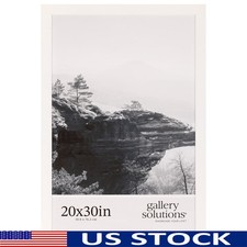 White Wall Mount Poster Frame Easy Hang Photos Artwork Home Decor 20x30 New
