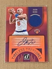 2018-19 NBA Donruss Game Worn Jersey Autograph Auto Jason Kidd Knicks 16/49