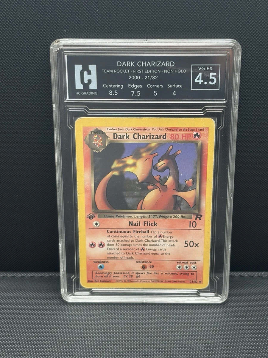Darkness Charizard Pokémon TCG Rare Individual Collectible Card