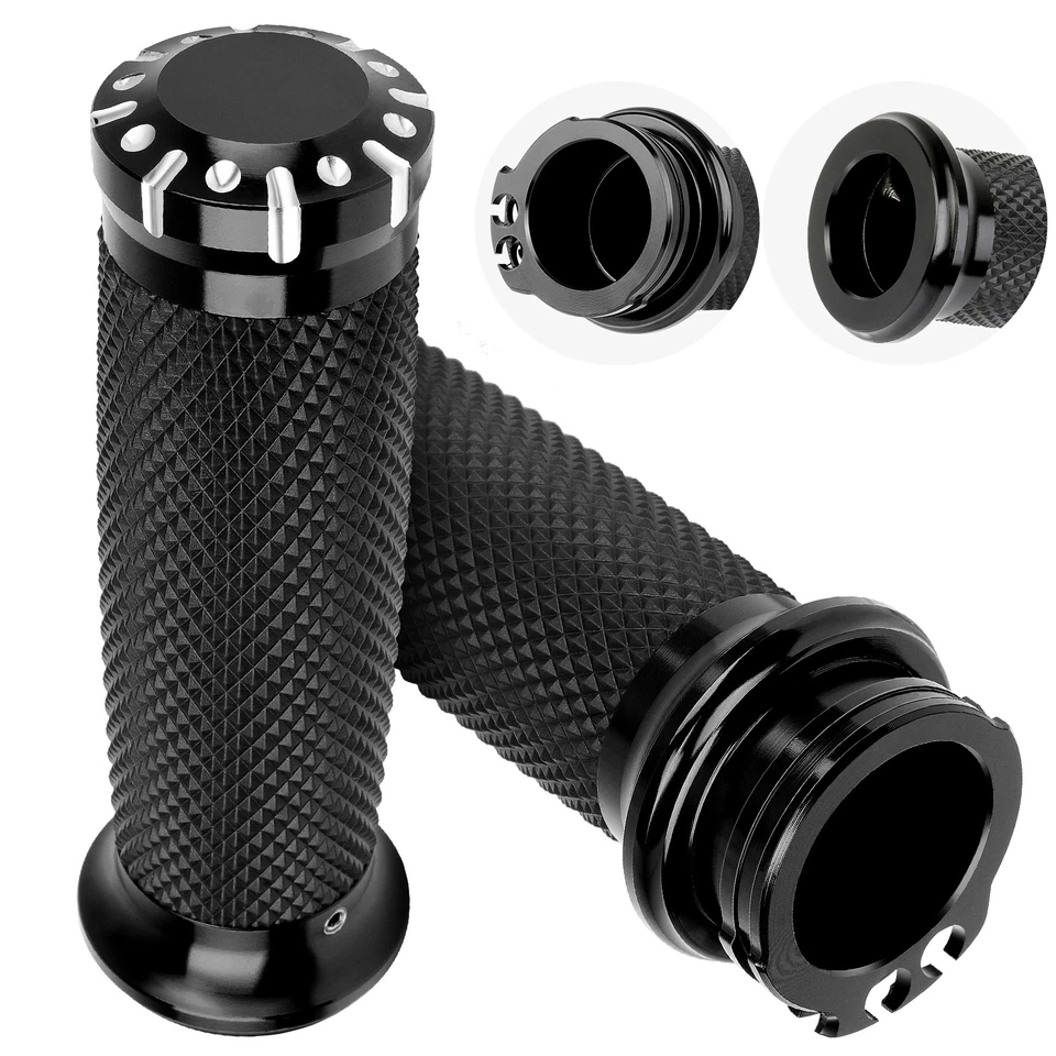 Punhos de guidão de motocicleta 1" para Honda Shadow ACE Aero Spirit VT 750 1100 - Imagem 4 de 4