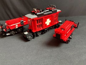 Lego 10183 Crocodile Locomotive No Motor Switzerland Hobby Trains Railway 46cm