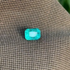 GIE Certified 8 Ct Natural Neon Blue Paraiba Tourmaline Cushion Loose Gemstone