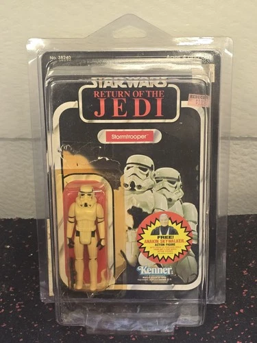 Vintage 1983 Stormtrooper ROTJ 79 Back STAR WARS * Original * MINT ON CARD MOC *