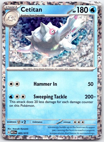 Cetitan McDonald's Collection 2023 005/015 Holo Promo Lightly Played