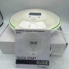 kinsman automatic pill dispenser 29063 With Key Works As Intended Batteries Inc.