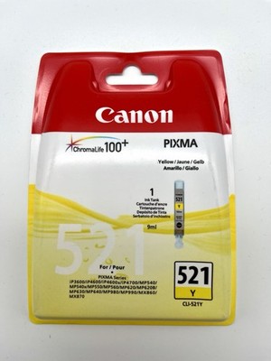 Canon Pixma Tintenpatrone Yellow Gelb 521 | CLI-521Y | Neu In OVP