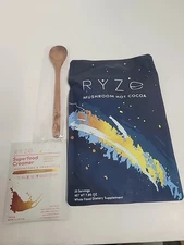 RYZE Organic Mushroom Hot Cocoa- 20 Servings BB 5/26