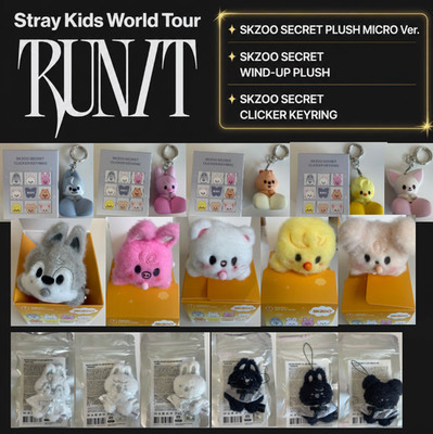 ON HAND] Stray Kids World Tour RUN IT SEOUL OFFICIAL MD MICRO