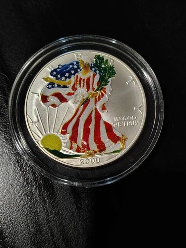 2000 American eagle walking liberty 1oz-.999 Silver Dollar