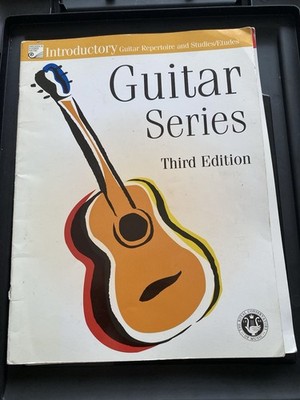 Introductory Guitar Studies  Repertoire Studies/Etudes Sheet Music book 3rd Ed