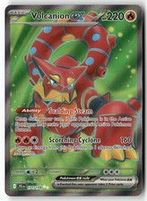 VOLCANION EX 171/159 ULTRA RARE JOURNEY TOGETHER POKEMON HOLO LP+