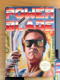 POWER BLADE COMPLET BO&Icirc;TE NOTICE NINTENDO NES PAL B SCN CIB OVP Taito - Bon &eacute;tat