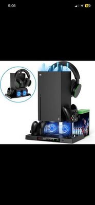 Cooling Fan & Charging Stand for Xbox Series X Console and Controller,Vertica...