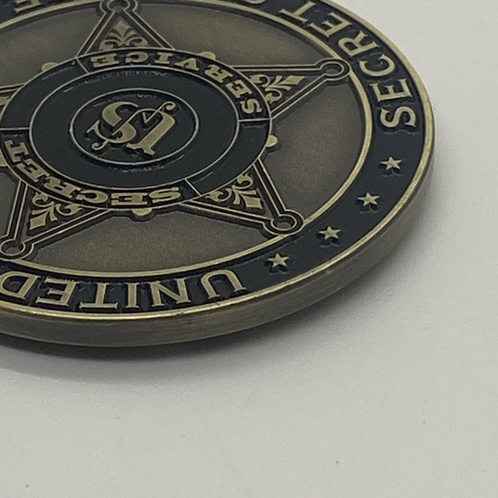 US Secret Service St. Michael Police Challenge Coin USSS Patron Saint Officer LE