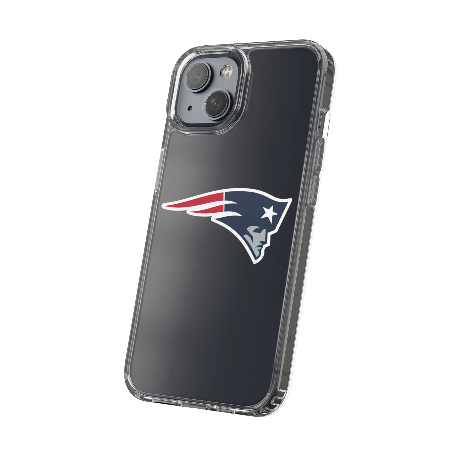 New England Patriots Clear Phone Case for iPhone