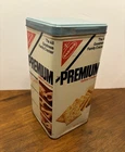 Nabisco Premium Saltine Cracker Tin. 1978. ￼16 Ounces. Vintage.