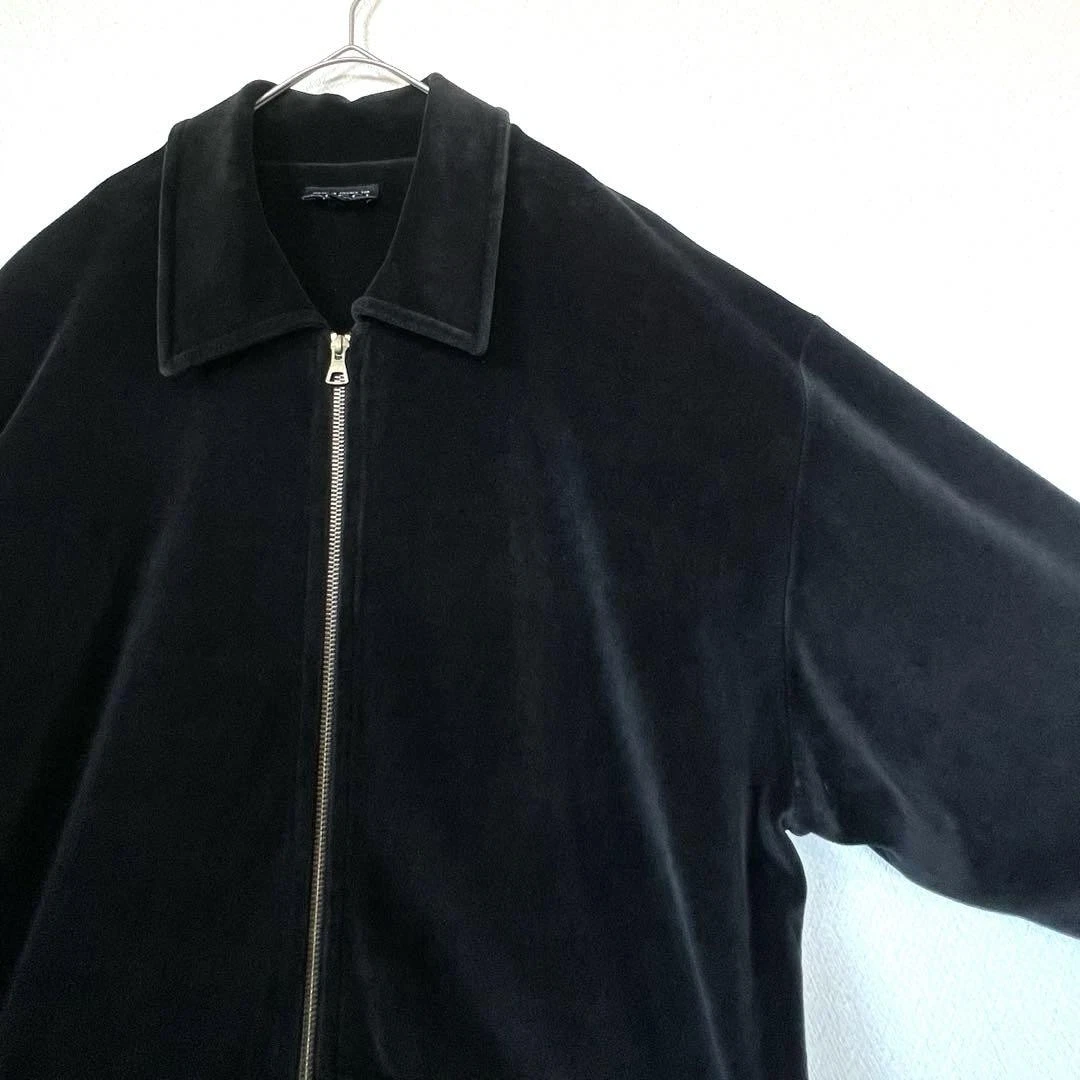 Rara mezza giacca Tom Ford epoca Gucci anni 90 lusso velluto con cerniera nera