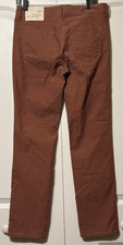 ANN TAYLOR LOFT MODERN STRAIGHT PANTS STRETCH CORDUROY NWT SZ 28/6